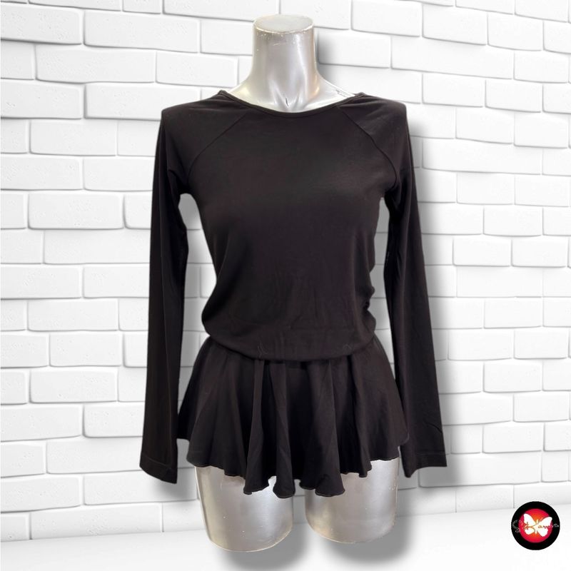**HOY** Camiseta de manga larga con volante MIRELLA color Negro Talla S
