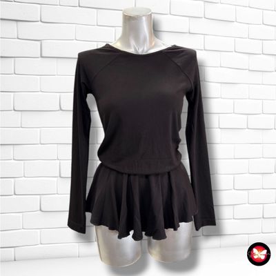 **HOY** Camiseta de manga larga con volante MIRELLA color Negro Talla S