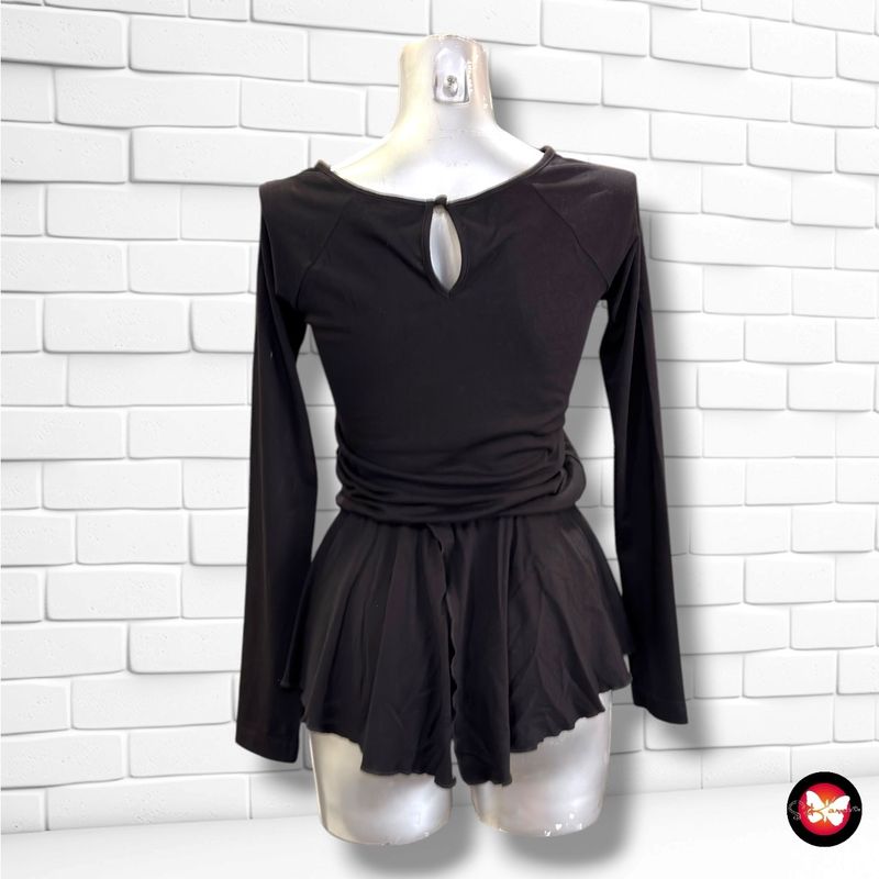 **HOY** Camiseta de manga larga con volante MIRELLA color Negro Talla S