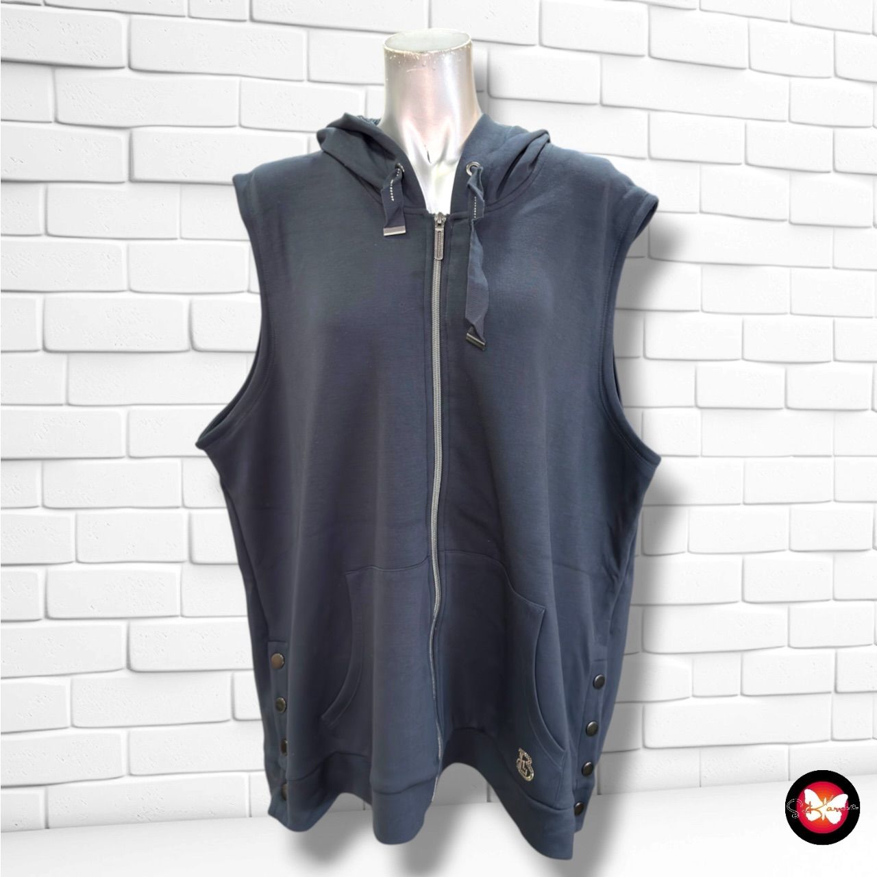 **HOY** Chaleco sudadera BARBARA LEBEK color Gris Talla 4XL