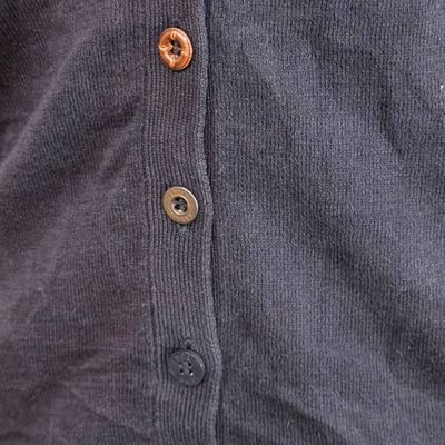 **HOY** Chaqueta de punto con coderas ESPRIT color Azul marino Talla M