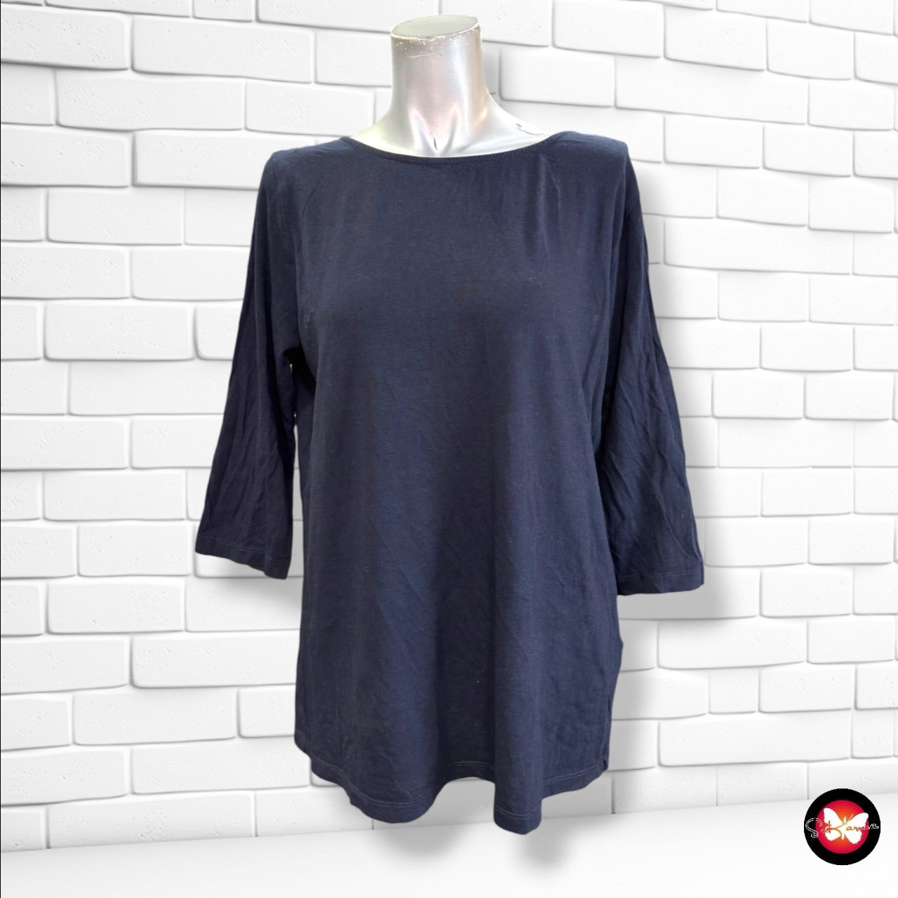 **HOY** Camiseta de media manga YESSICA color Azul marino Talla L