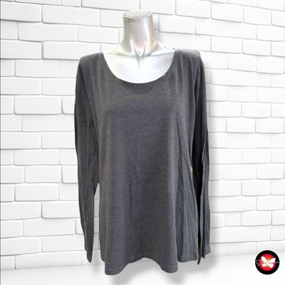 **HOY** Camiseta de manga larga COLOUR OF THE WORLD color Gris oscuro Talla L/XL