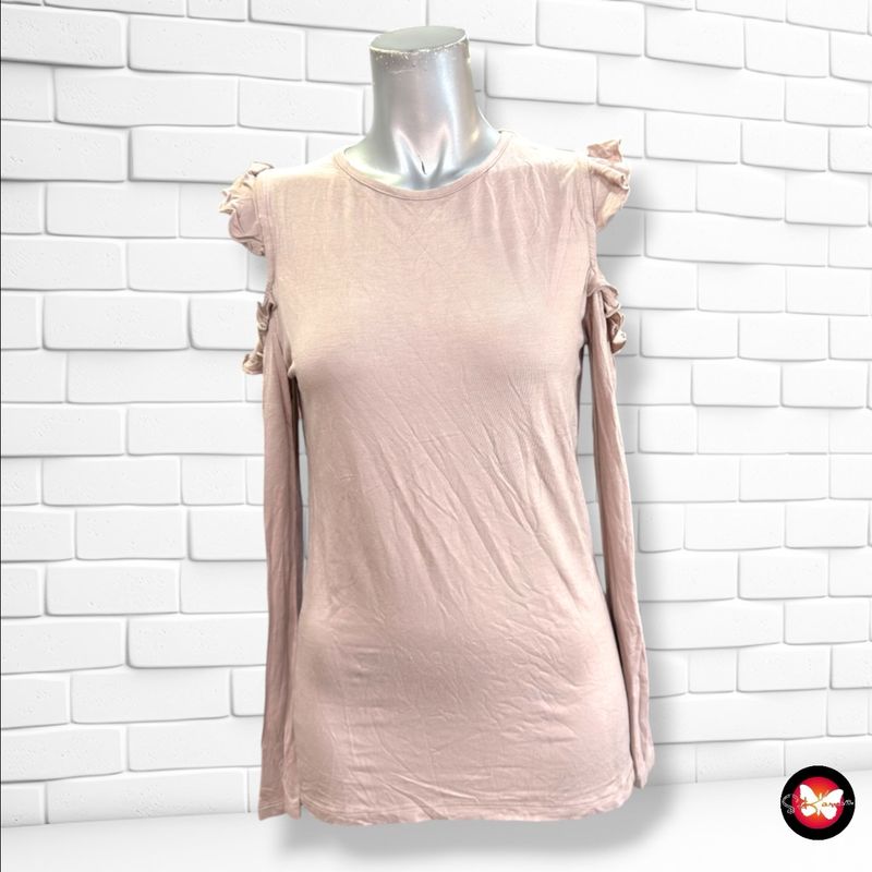 **HOY** Camiseta de manga larga con hombros descubiertos AMISU color Nude Talla M