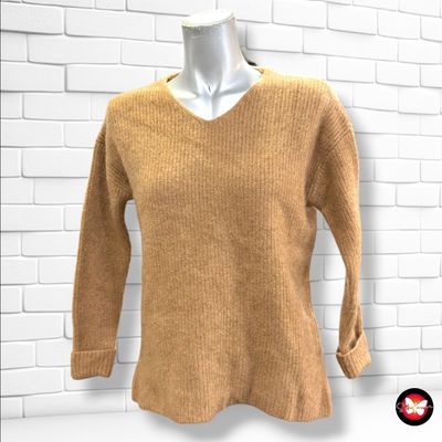 **HOY** Jersey de manga larga peludito ADAGIO color Camel Talla XS