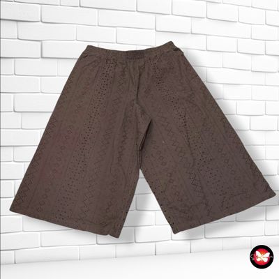 **HOY** Pantalón ancho de pierna (tobillero)  color Chocolate Talla XXL