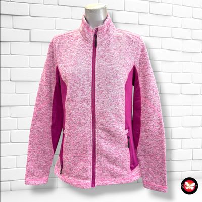 **HOY** Chaqueta deportiva afelpada CRIVIT color Rosa y magenta Talla 40/42