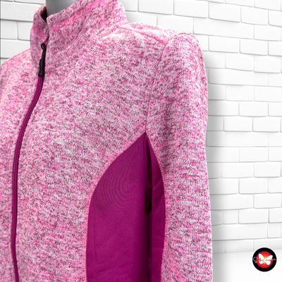**HOY** Chaqueta deportiva afelpada CRIVIT color Rosa y magenta Talla 40/42
