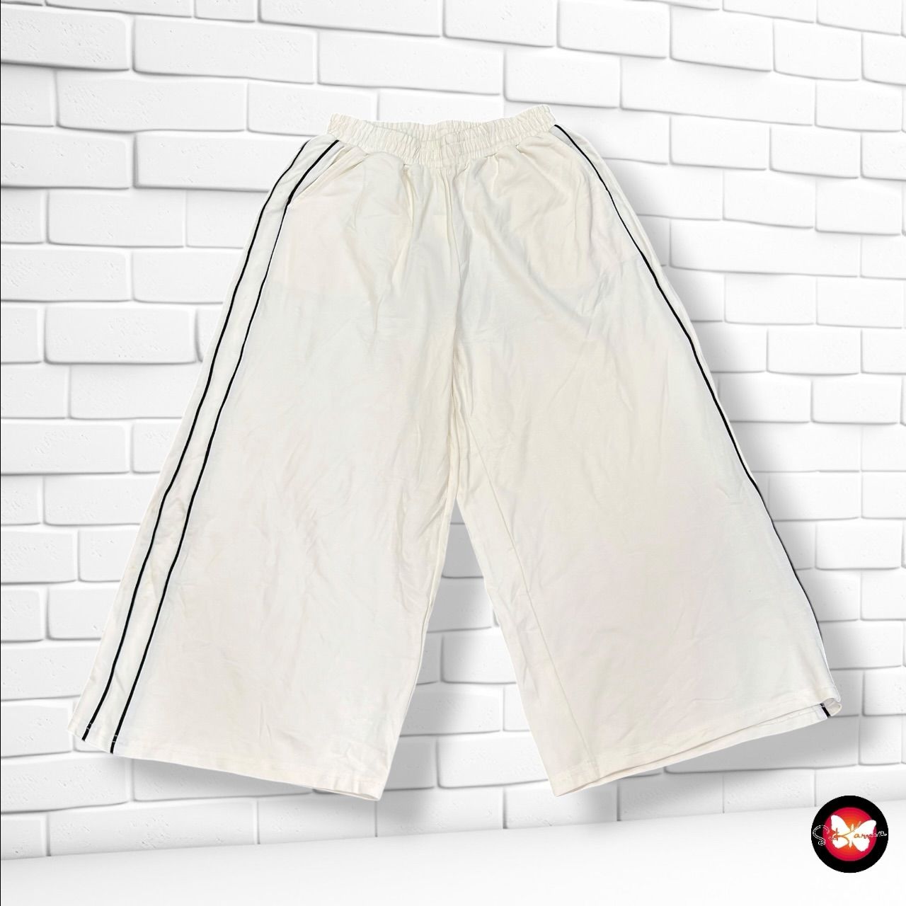 **HOY** Pantalón de chándal ancho de pierna (tobillero) TOPFEELING LADIES color Hueso Talla M