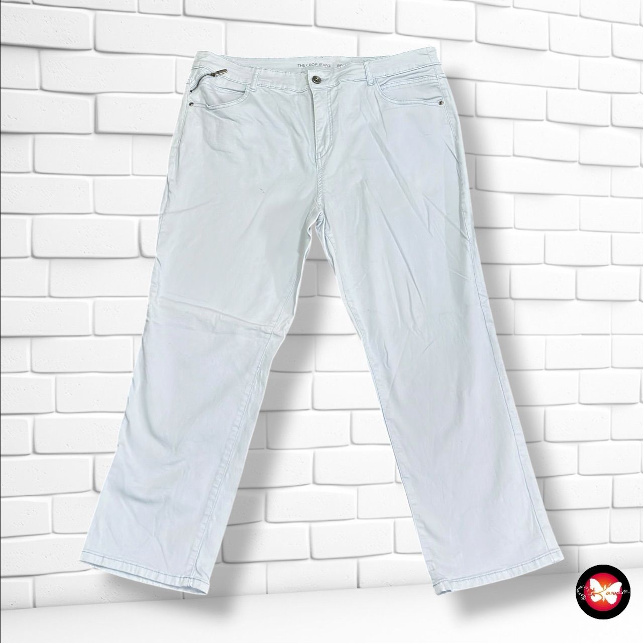 Pantalón vaquero YESSICA color Celeste Talla 48/50
