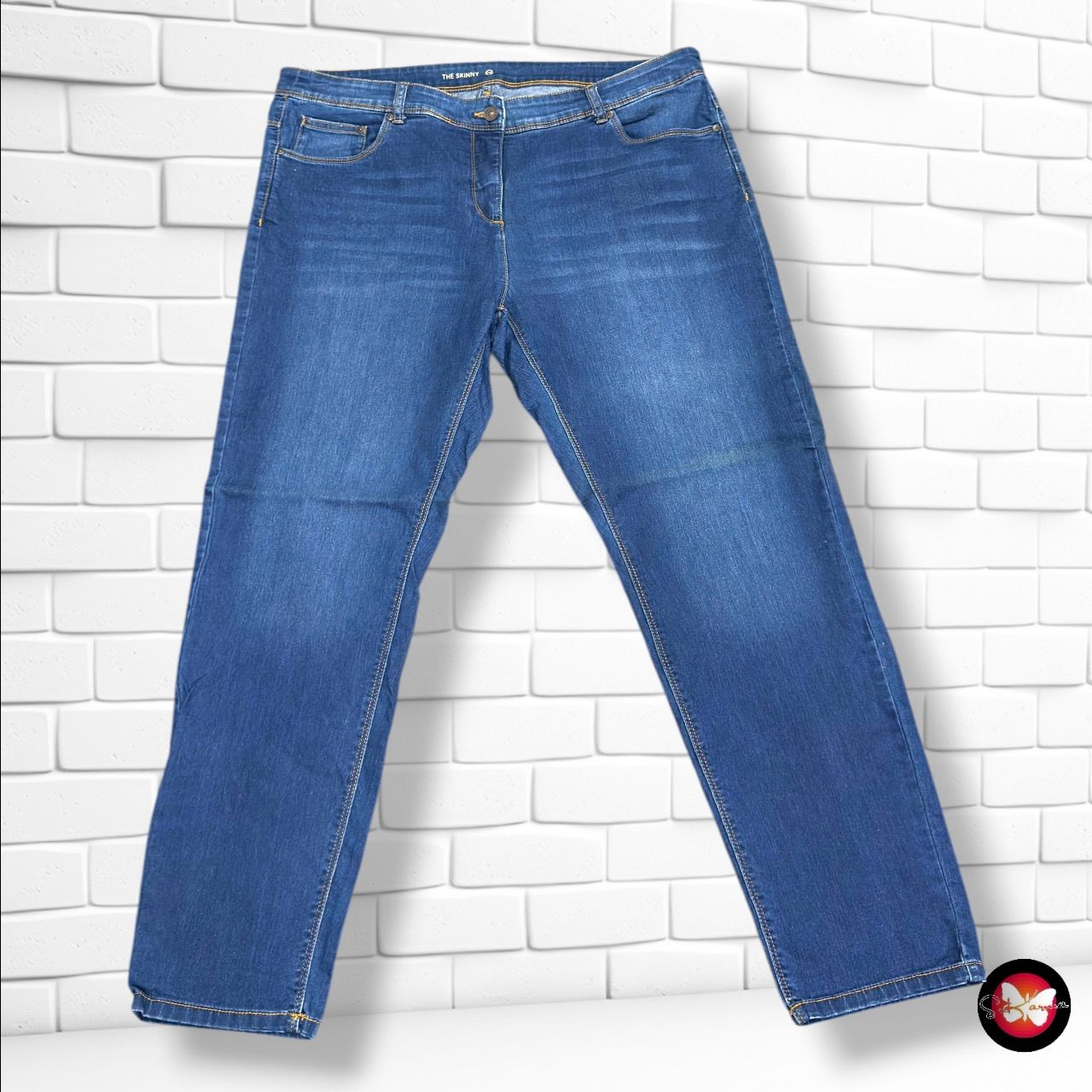 **HOY** Pantalón C&amp;A color Azul vaquero Talla 50/52