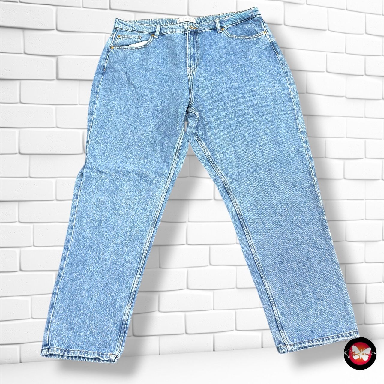**HOY** Pantalón DENIM&amp;CO. color Azul vaquero Talla 48