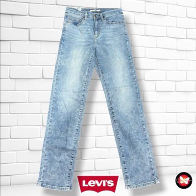 **HOY** Pantalón 724 HIGH RISE STRAIGHT LEVI’S color Azul vaquero Talla M (W28)