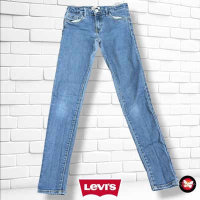 **HOY** Pantalón 710 SUPER SKINNY LEVI’S color Azul vaquero Talla 14 AÑOS