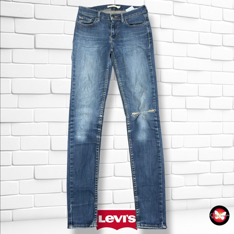 **HOY** Pantalón 710 SUPER SKINNY LEVI’S color Azul vaquero Talla S/M (W27)