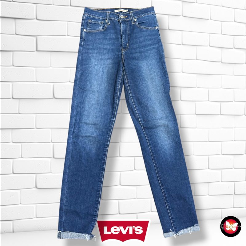 **HOY** Pantalón MILE HIGH SUPER SKINNY LEVI’S color Azul vaquero Talla S/M (W27)