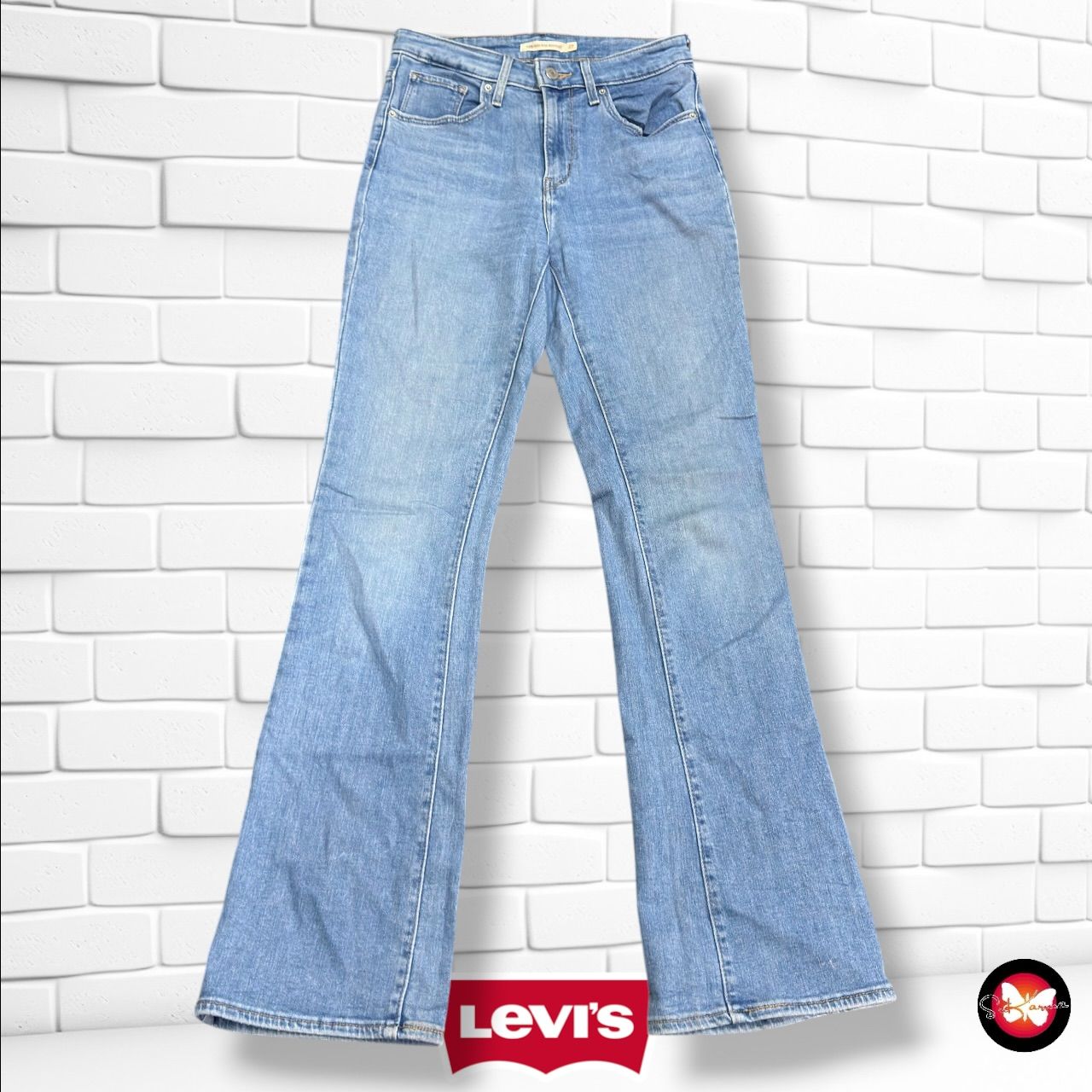 **HOY** Pantalón 725 HIGH RISE BOOTCUT LEVI’S color Azul vaquero Talla S/M (W27)