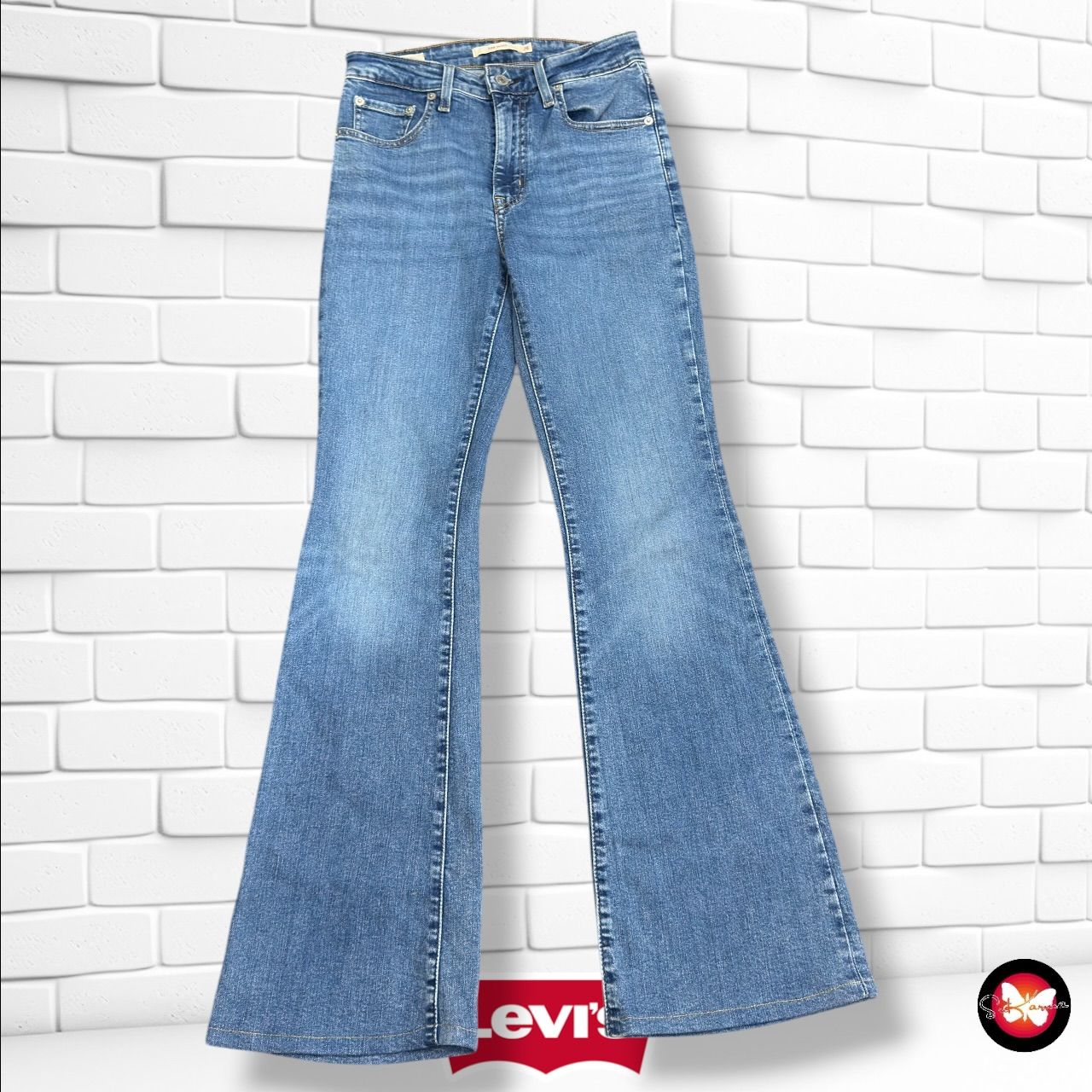 **HOY** Pantalón 726 FLARE LEVI’S color Azul vaquero Talla S (W26)
