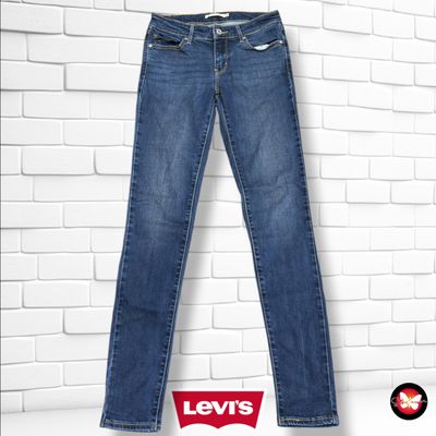 **HOY** Pantalón 711 SKINNY LEVI’S color Azul vaquero oscuro Talla S (W26)