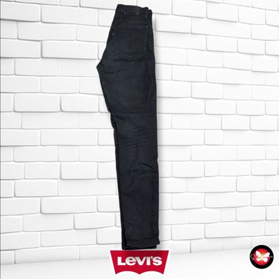 Pantalón MILE HIGH SUPER SKINNY LEVI’S color Negro vaquero Talla S/M (W27)