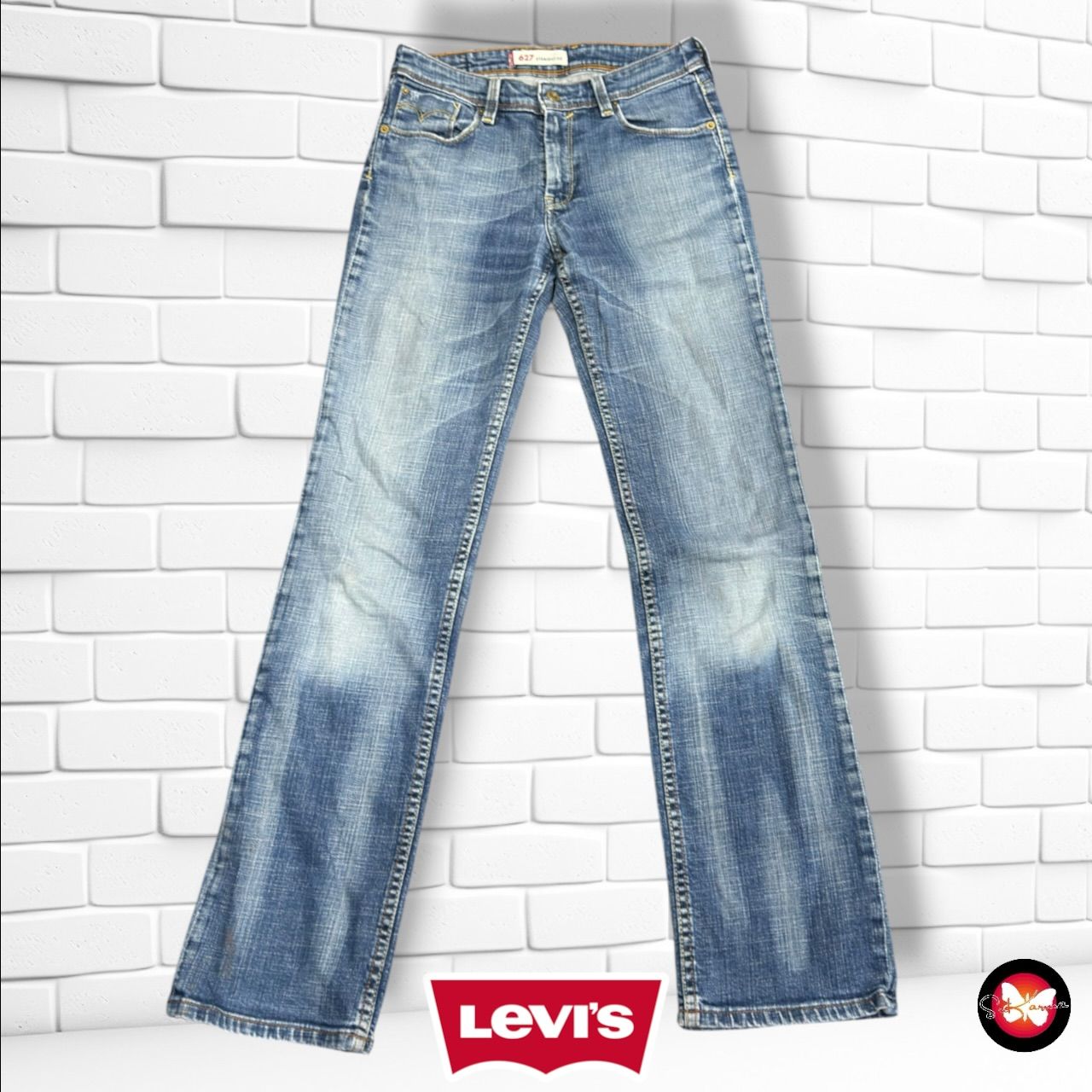 Pantalón 627 STRAIGHT FIT LEVI’S color Azul vaquero Talla S