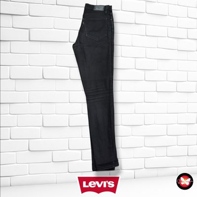Pantalón 310 SHAPING SUPER SKINNY LEVI’S color Negro vaquero Talla S (W26)
