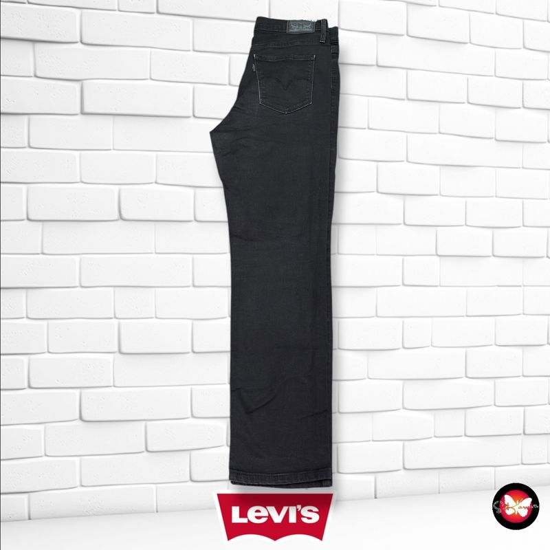 **HOY** Pantalón 314 SHAPING STRAIGHT LEVI’S color Negro vaquero Talla L (W30)