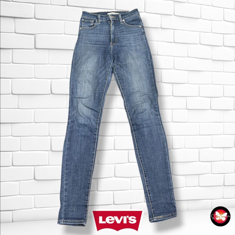 **HOY** Pantalón MILE HIGH SUPER SKINNY LEVI’S color Azul vaquero Talla S (W26)