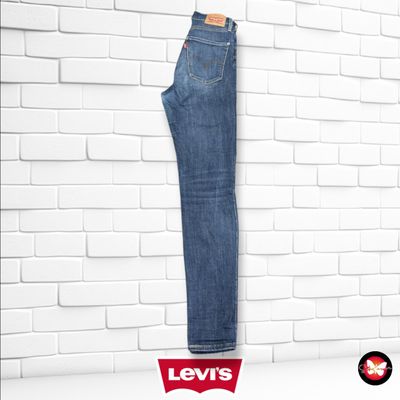 **HOY** Pantalón MILE HIGH SUPER SKINNY LEVI’S color Azul vaquero Talla S (W26)