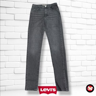 **HOY** Pantalón 720 HIGH RISE SUPER SKINNY LEVI’S color Negro vaquero Talla 14 AÑOS