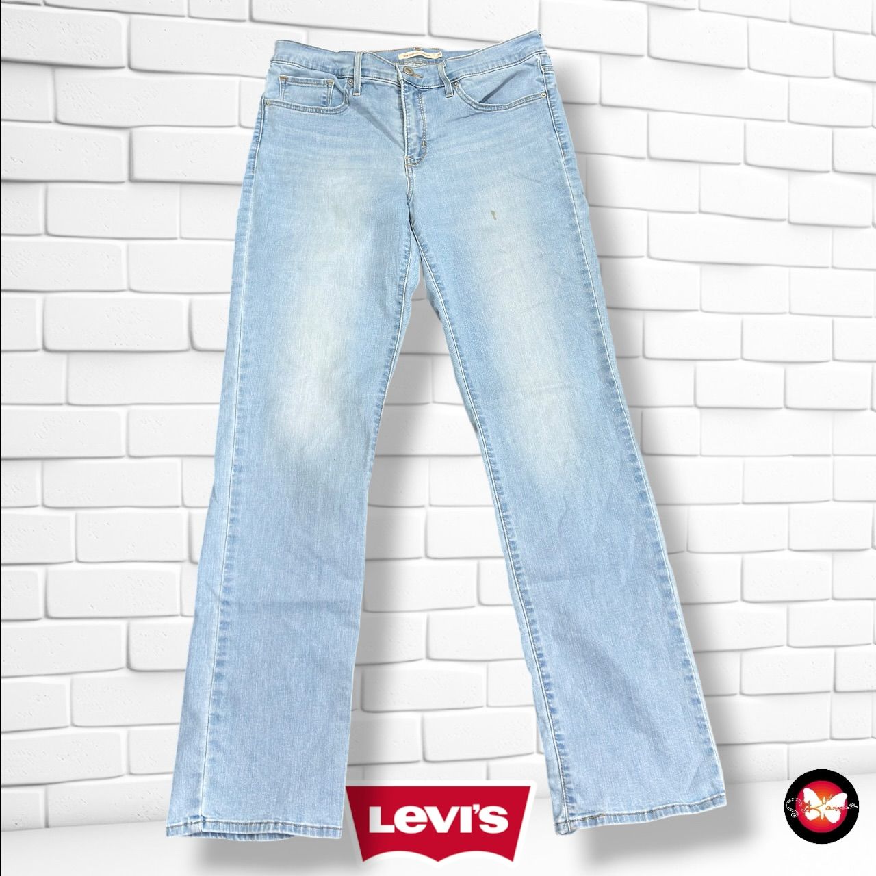 **HOY** Pantalón 314 SHAPING STRAIGHT LEVI’S color Azul vaquero Talla L (W31)