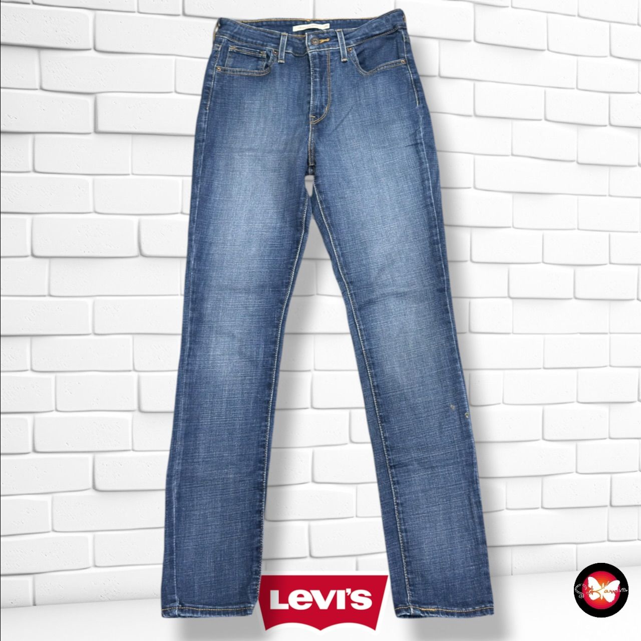 **HOY** Pantalón 721 HIGH RISE SKINNY LEVI’S color Azul vaquero Talla M/L (W29)