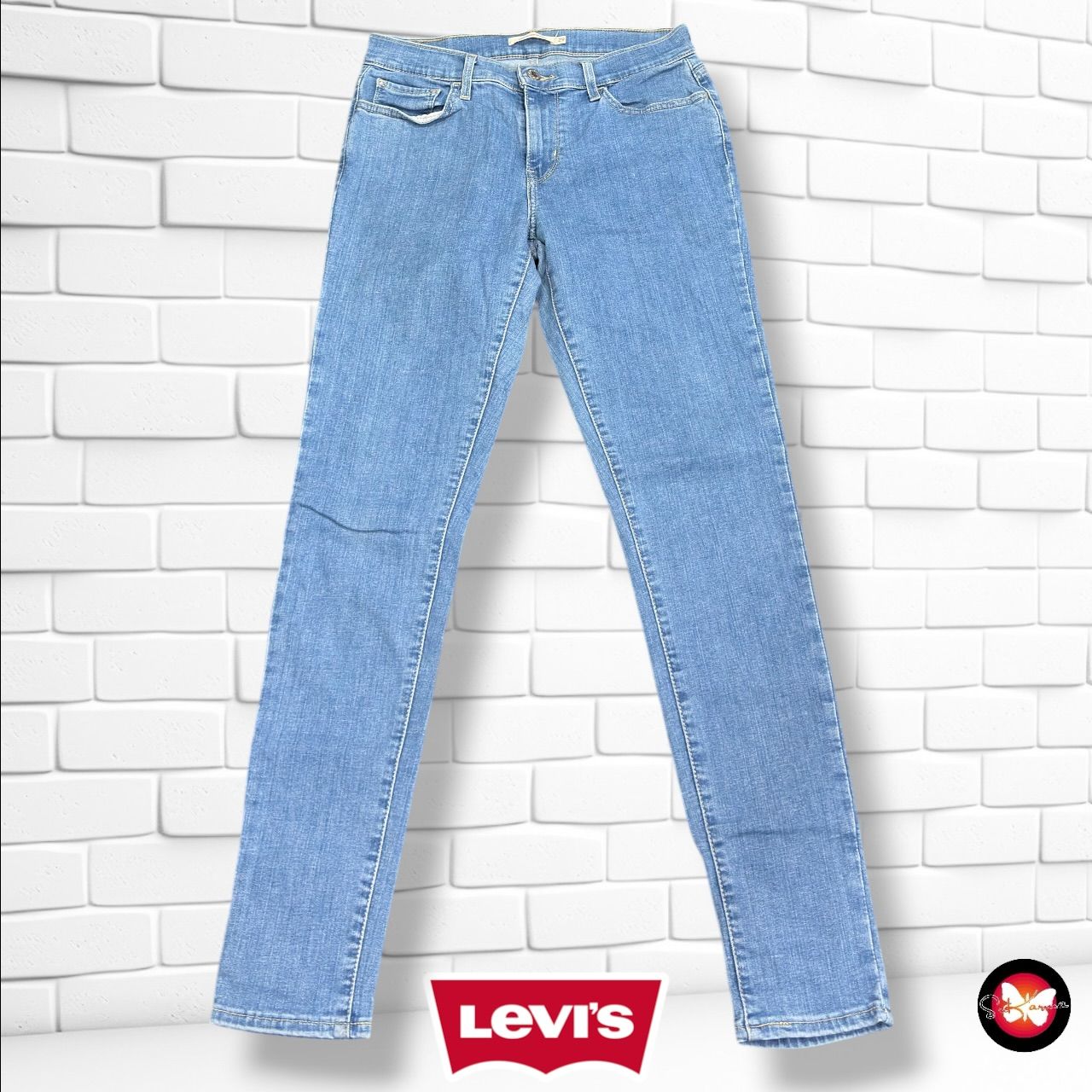 Pantalón 710 SUPER SKINNY LEVI’S color Azul vaquero Talla M/L (W29)