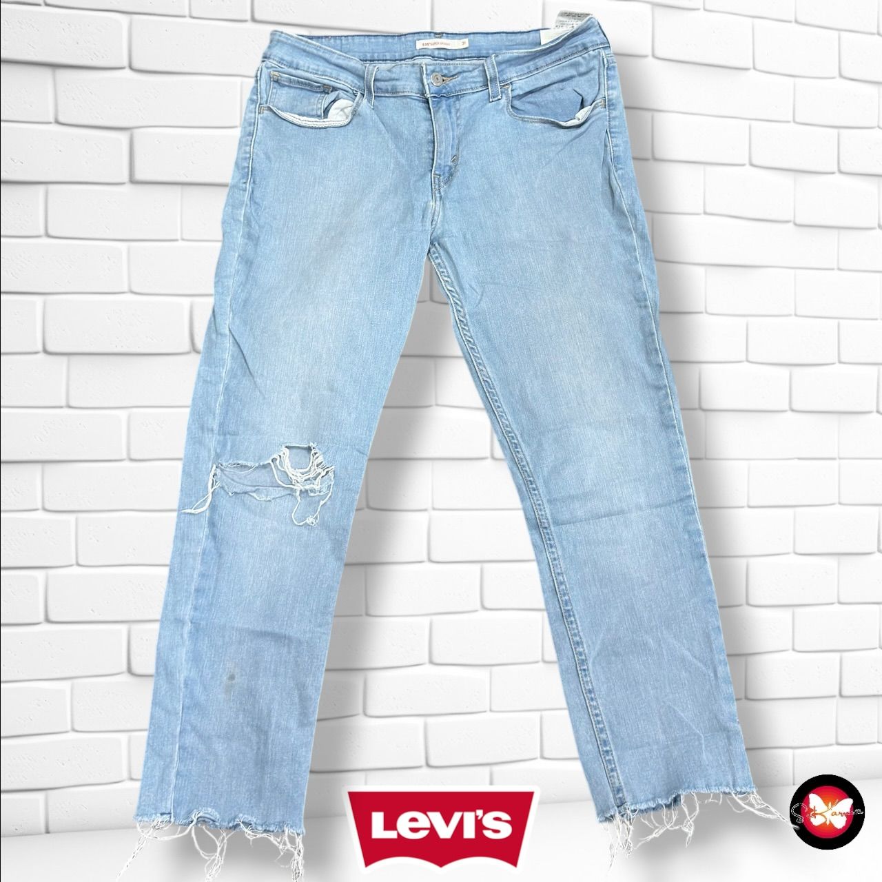 **HOY** Pantalón 535 SUPER SKINNY LEVI’S color Azul vaquero Talla L (W31)
