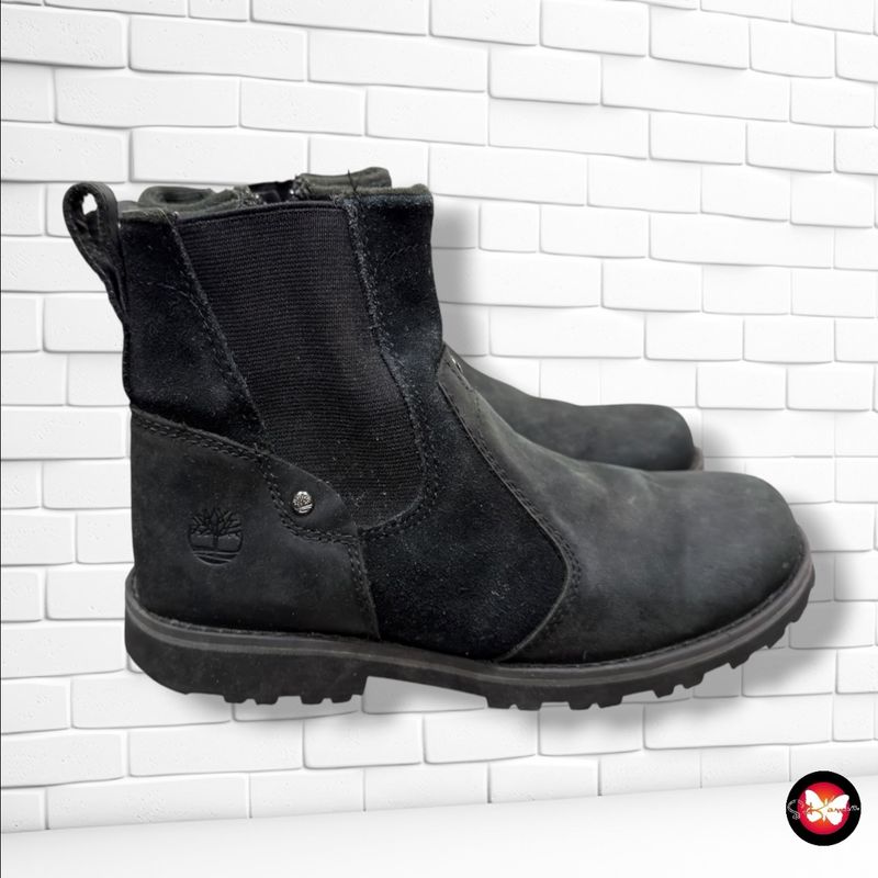 **HOY** Botines de piel y ante TIMBERLAND color Negro Talla Calzado 34