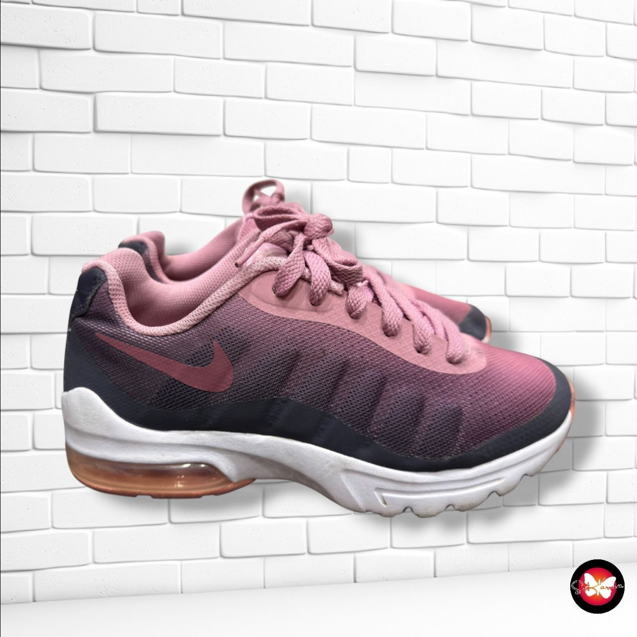 **HOY** Zapatillas AIR NIKE color Rosa y gris Talla Calzado 35,5