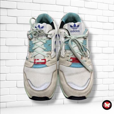 **HOY** Zapatillas ZX 8000 ADIDAS color Blanco y turquesa Talla Calzado