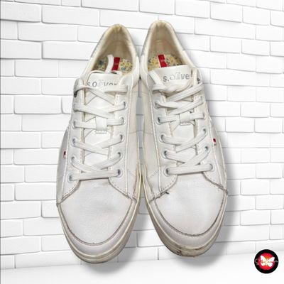 **HOY** Zapatillas de piel S.OLIVER color Blanco Talla Calzado 39