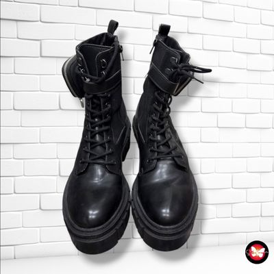 **HOY** Botines militares con bolsillo CATWALK color Negro Talla Calzado 42