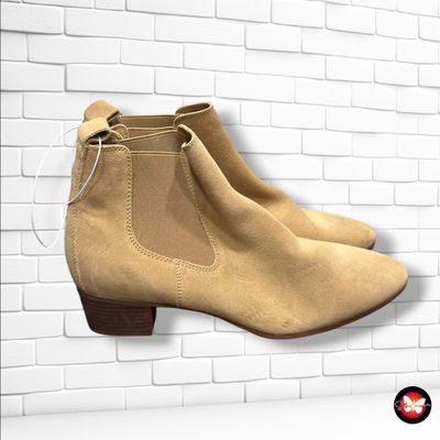 **HOY** Botines de ante  color Camel Talla Calzado 41