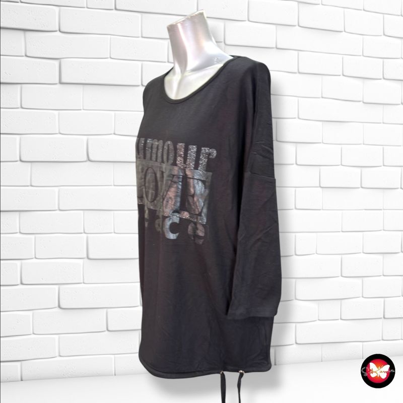 **HOY** Camiseta de media manga ESMARA color Negro Talla 44/46