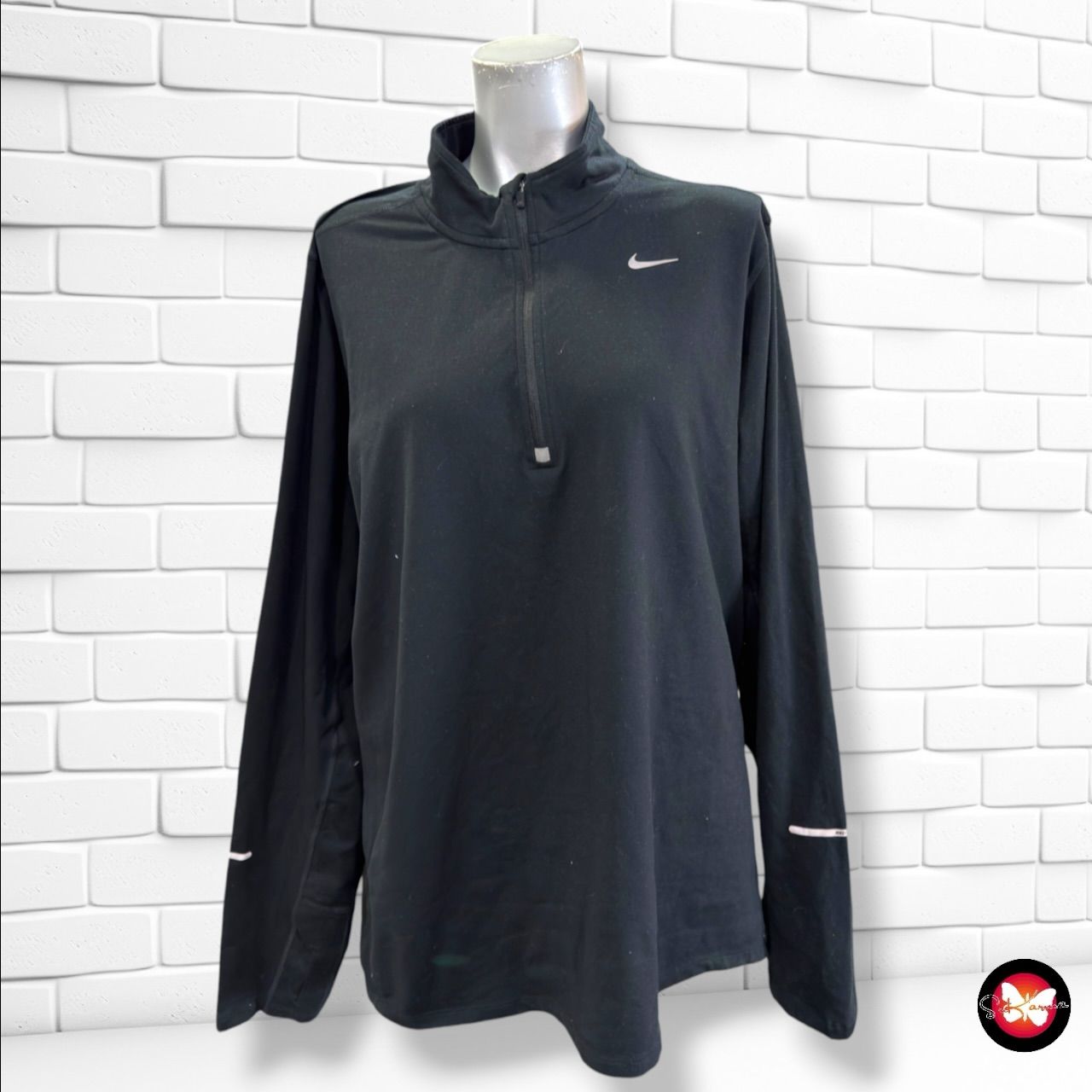 **HOY** Sudadera deportiva DRI-FIT NIKE color Negro Talla L