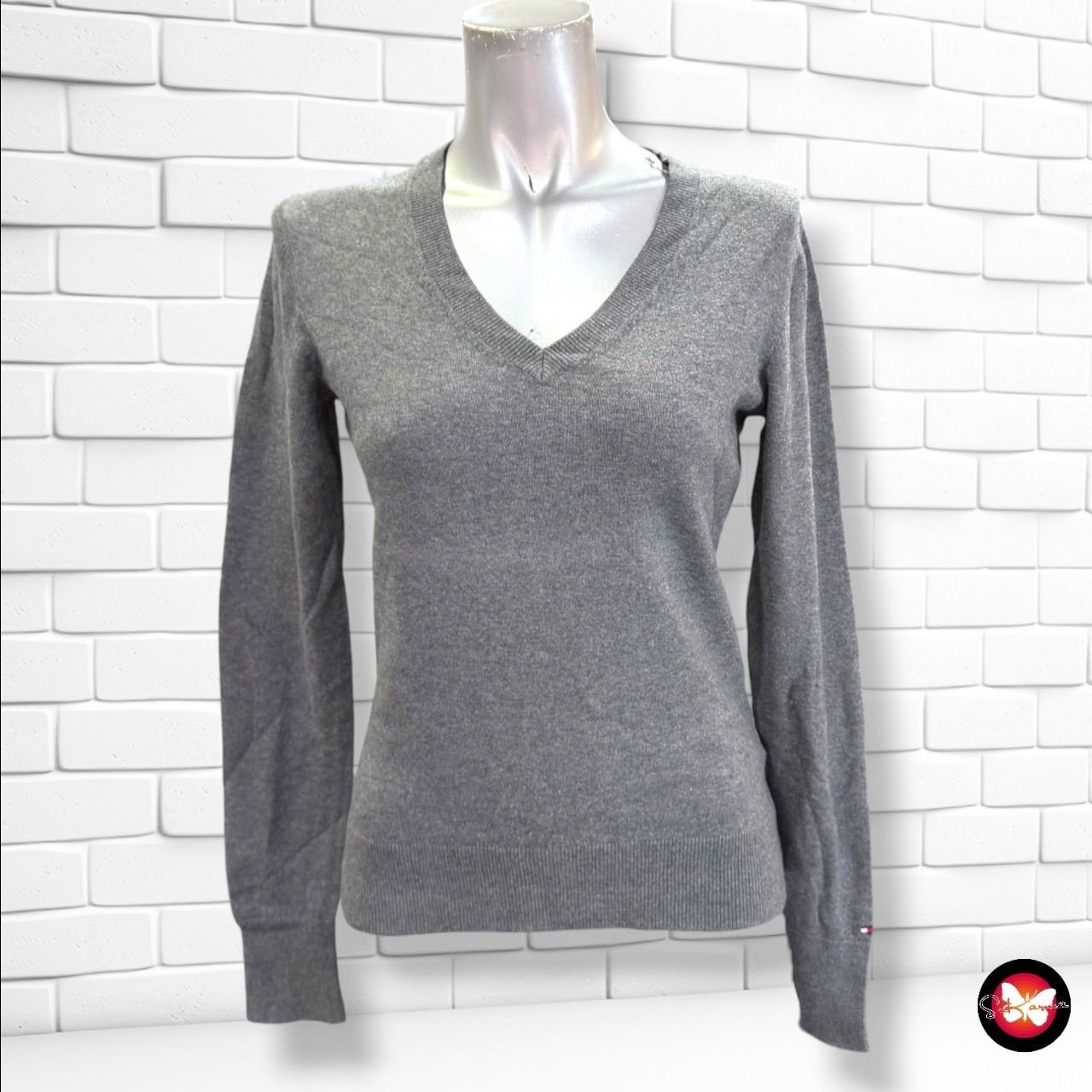 **HOY** Jersey de manga larga TOMMY HILFIGER color Gris Talla S