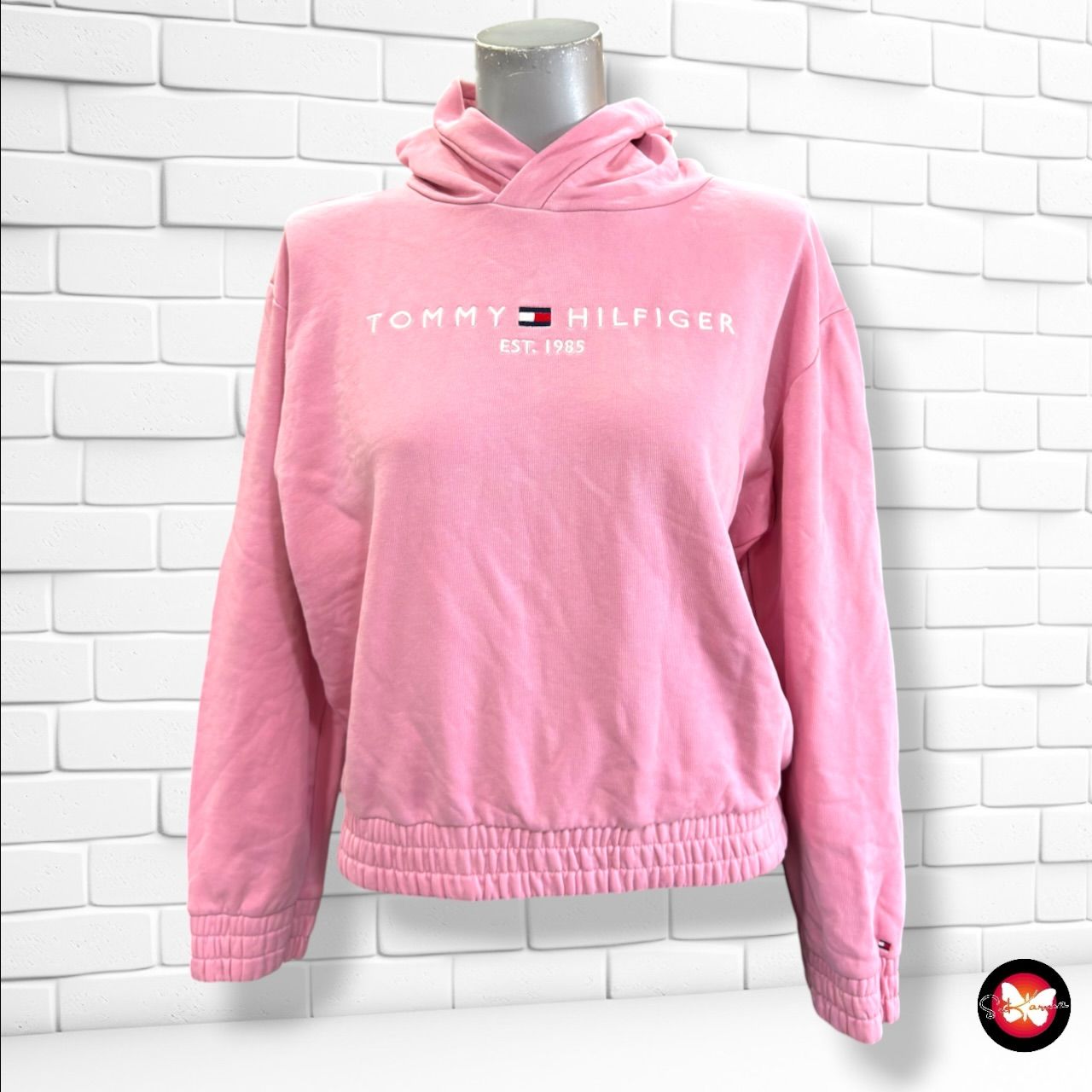 Sudadera TOMMY HILFIGER color Rosa Talla S