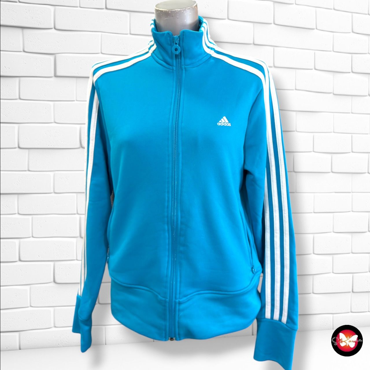 **HOY** Chaqueta sudadera ADIDAS color Turquesa Talla 40