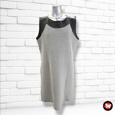 **HOY** Vestido sin mangas de entretiempo INFINITY WOMAN color Blanco y negro Talla L