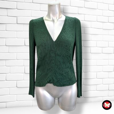 **HOY** Blusa de manga larga H&amp;M color Verde Talla 40 (pequeña)