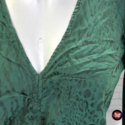 **HOY** Blusa de manga larga H&amp;M color Verde Talla 40 (pequeña)