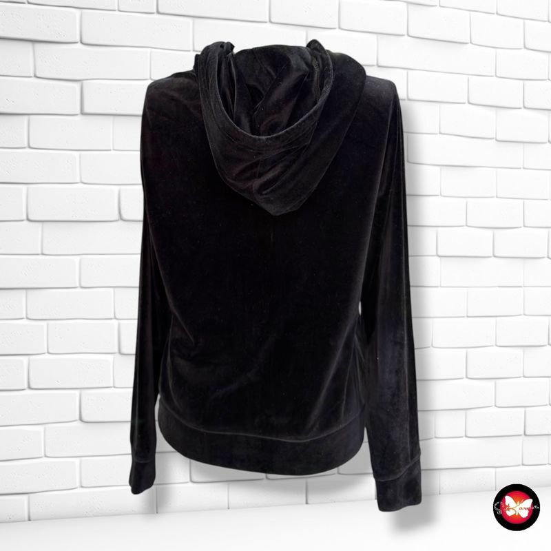 **HOY** Chaqueta sudadera de terciopelo EVEN&amp;ODD color Negro Talla M