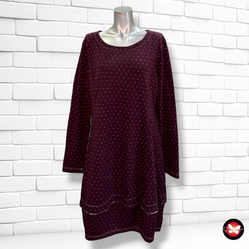 **HOY** Vestido tipo sudadera  color Berenjena Talla L/XL